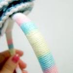 Rainbow Crocheted Headband